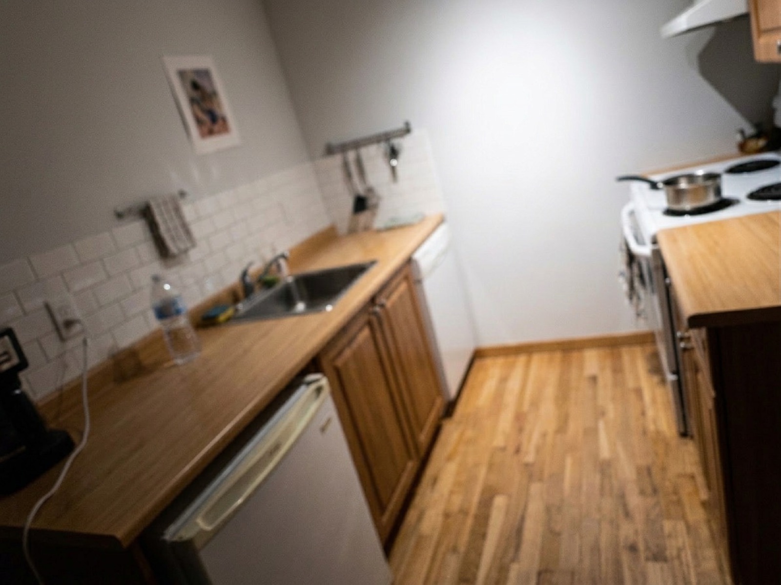 Kitchen after relighting